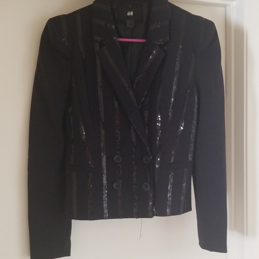 H & M sequin blazer